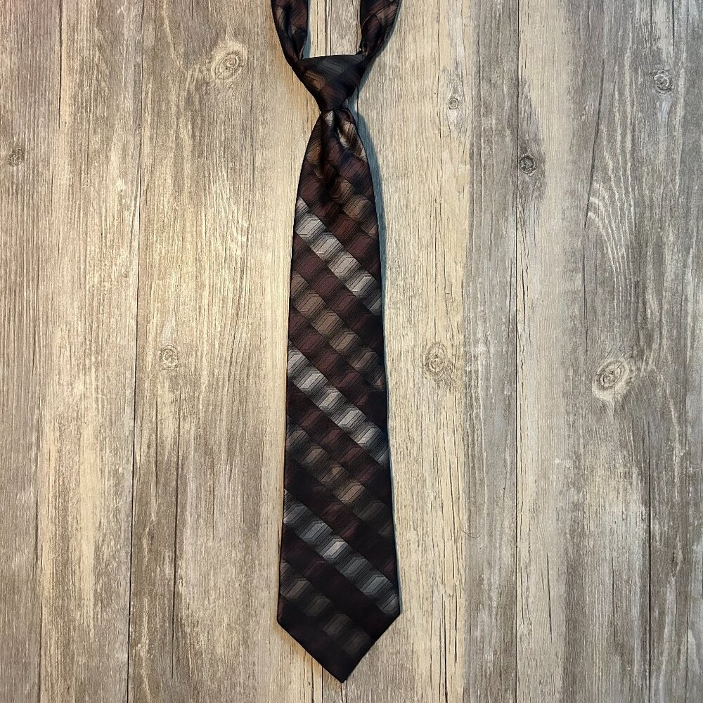 Palatina Chocolate Men's Silk Tie